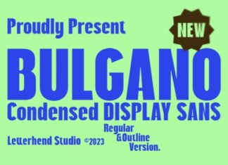 Bulgano Font