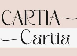 Cartia Font