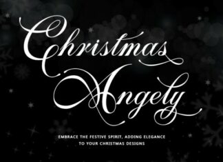 Christmas Angely Font
