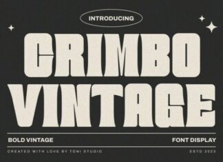 Crimbo Vintage Font