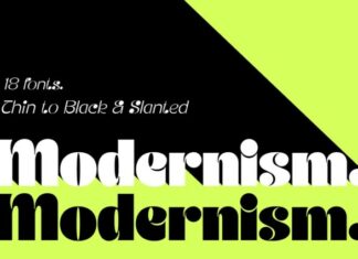 JT Modernism Font