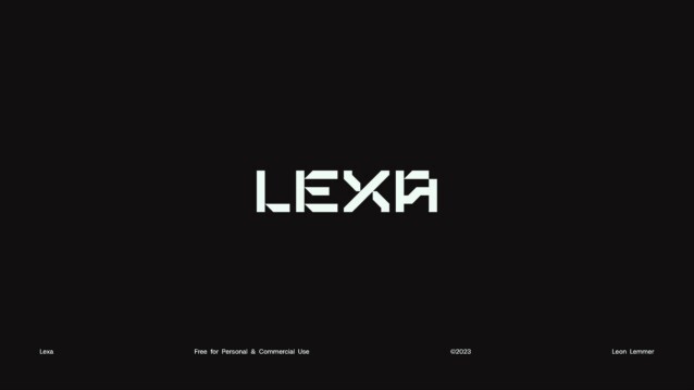 Lexa Font - Download Free Font