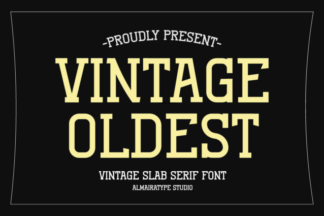 Vintage Oldest Font