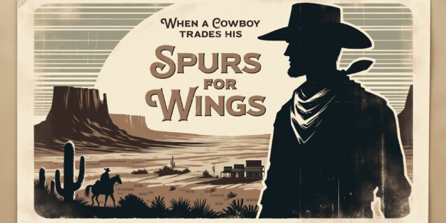 When A Cowboy Trades His Spurs For Wings - Official Lyric Video