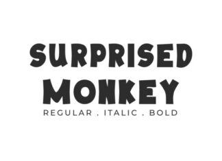 Surprised Monkey Font