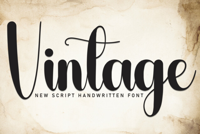 Vintage Handwritten Typeface - Download Free Font