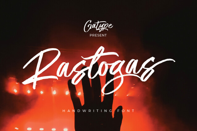 Rastogas Brush Font