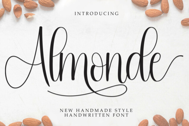 Almonde Script Font - Download Free Font