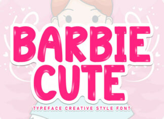 Barbie Cute Display Font