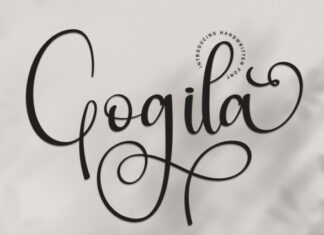 Gogila Script Font