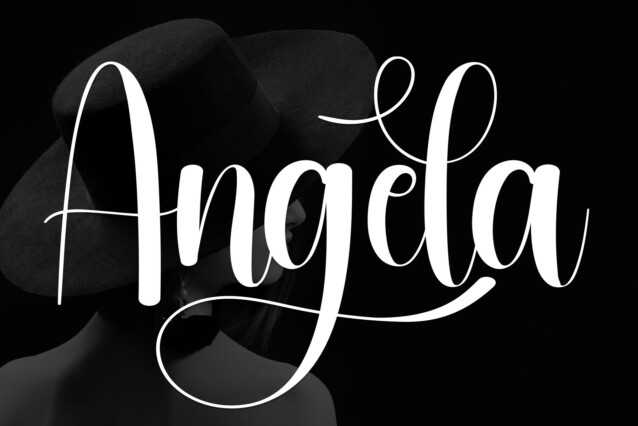 Angela Script Font - Download Free Font