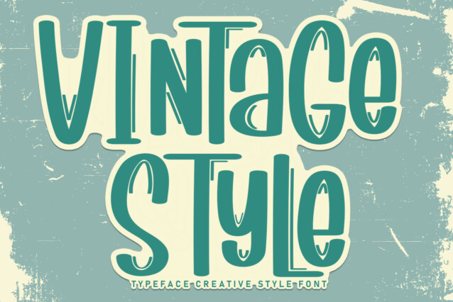 Vintage Style Display Font - Download Free Font