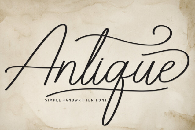 Antique Script Typeface - Download Free Font