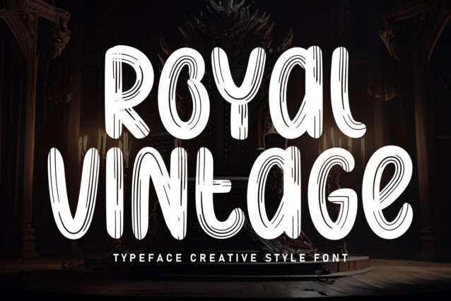 Royal Vintage Typeface - Download Free Font