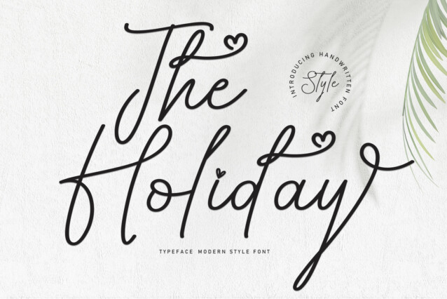 The Holiday Font - Download Free Font