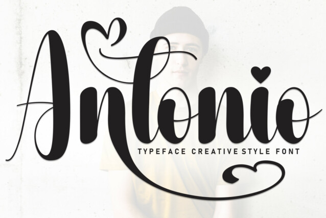 Antonio Script Font - Download Free Font