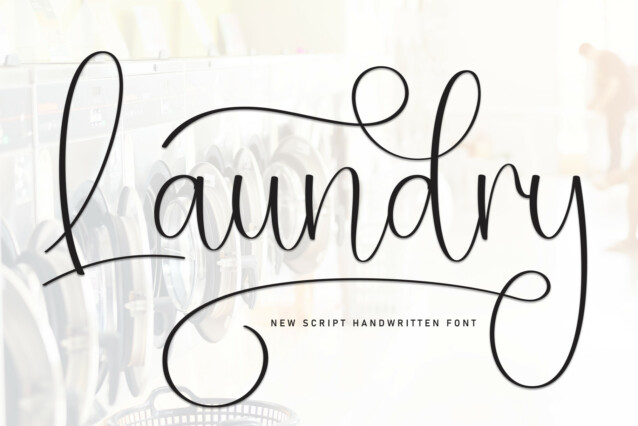 Laundry Script Font - Download Free Font