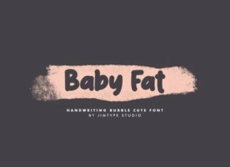 Baby Fat Display Font