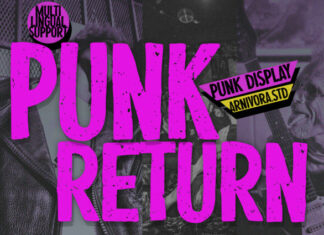 Punk Return Font