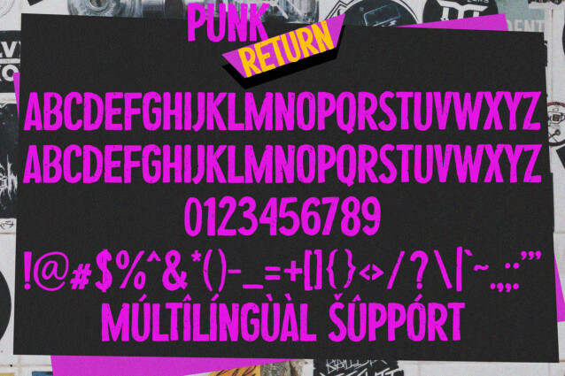 Punk Cyber - Y2K Family Fonts - Design Cuts