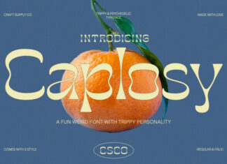 Caplosy Font