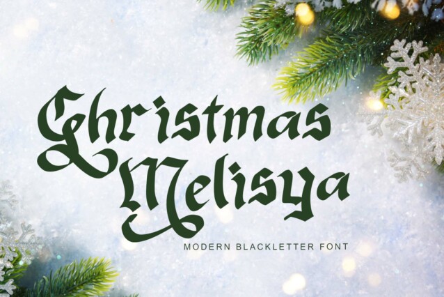 Christmas Melisya Font - Download Free Font