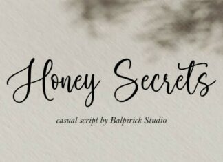 Honey Secrets Font