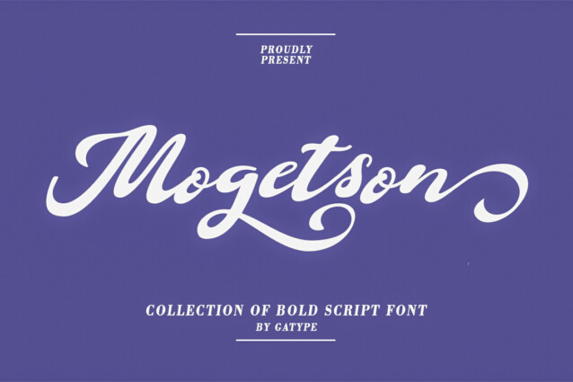 Mogetson Script Font - Download Free Font