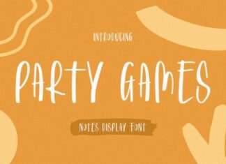Party Games Font