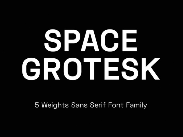 futuristic space font