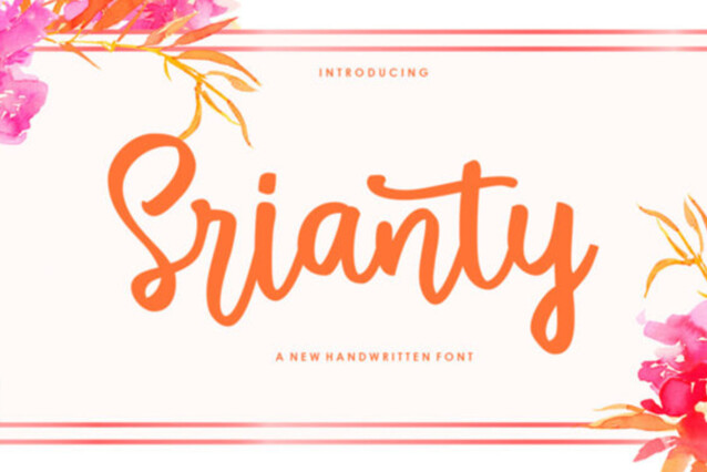 Srianty Script Font
