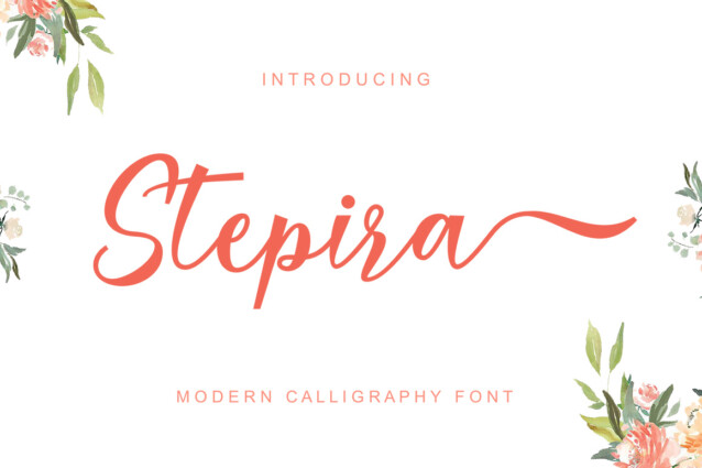 Stepira Script Font - Download Free Font