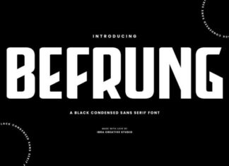 Befrung Font