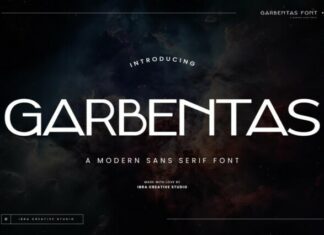 Garbentas Font