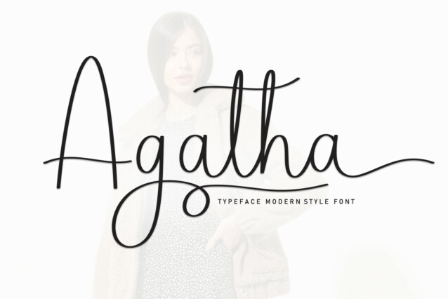 Agatha Script Font - Download Free Font