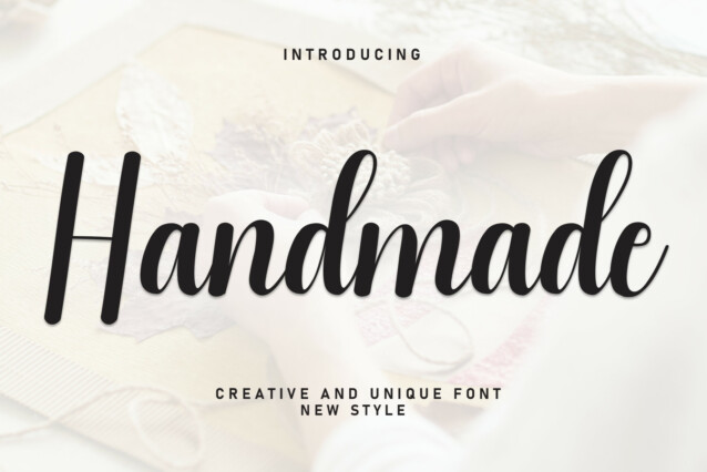 Handmade Script Typeface - Download Free Font