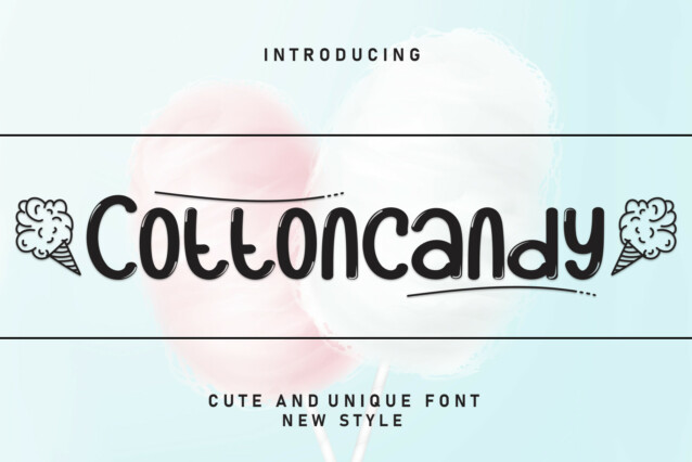 CottonCandy Display Font - Download Free Font