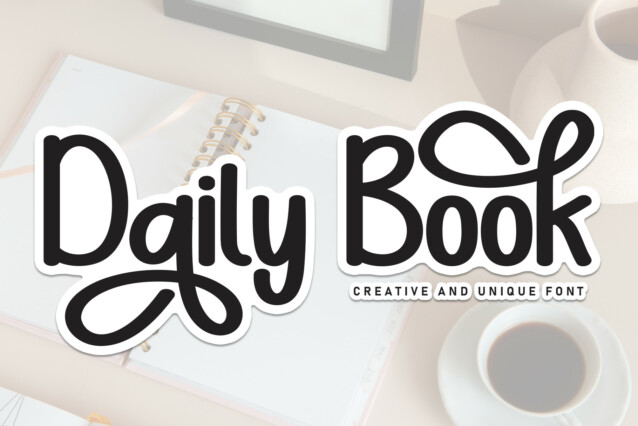 Daily Book Display Font