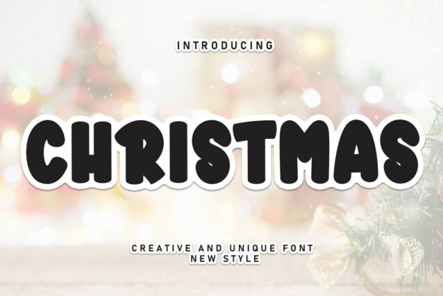 Christmas Display Font - Download Free Font