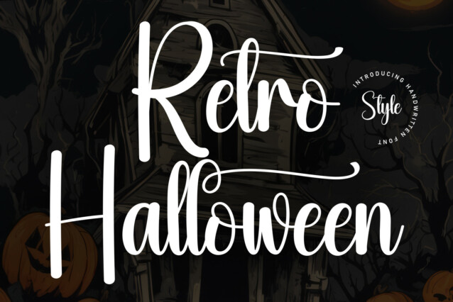 Retro Halloween Script Font - Download Free Font