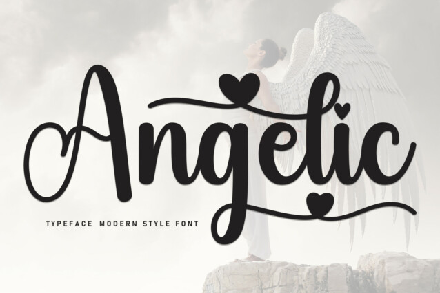 Angelic Script Font - Download Free Font