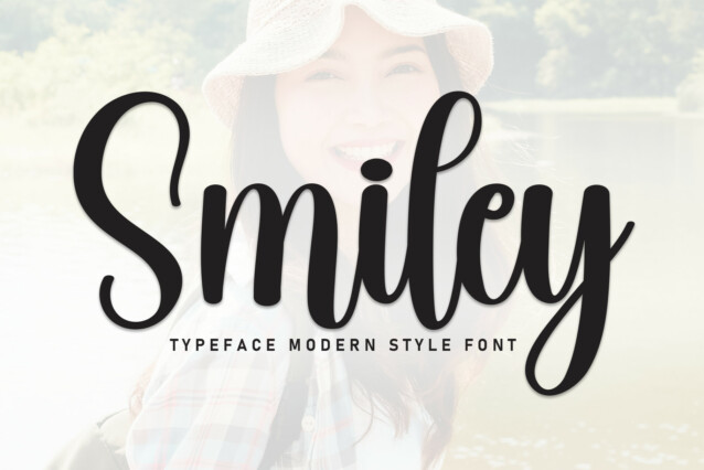 Smiley Script Typeface - Download Free Font