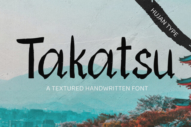 Takatsu Display Font - Download Free Font