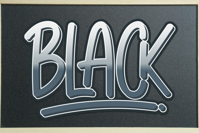 Black Brush Typeface - Download Free Font