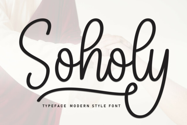 Soholy Script Font - Download Free Font