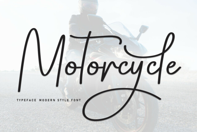 Motorcycle Script Font - Download Free Font
