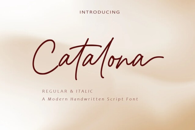 Catalona Font - Download Free Font