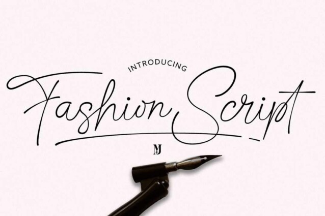 Fashion Script Typeface - Download Free Font
