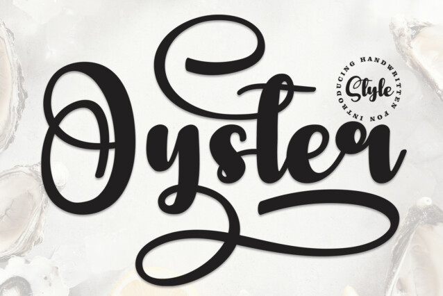 Oyster Script Font - Download Free Font