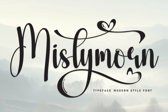 Mistymorn Script Font - Befonts